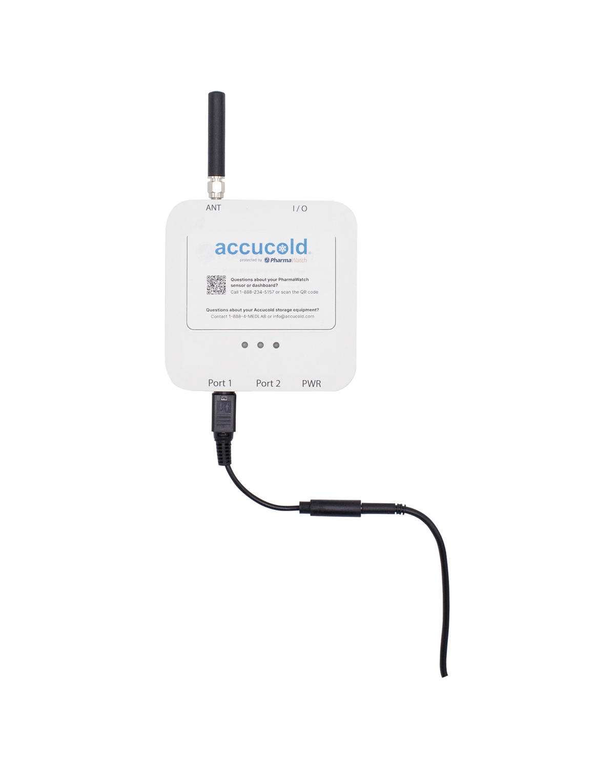 NIST calibrated wireless temperature monitoring device for cloud-based data management, compatible with BOD refrigerated incubators